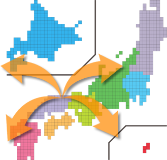 日本地図