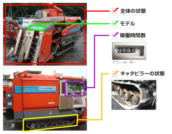 耕運機の査定ポイント